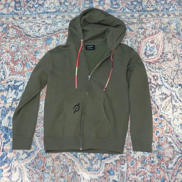 Peloton x Monica Ahanonu Full Zip Hoodie “Together We Go Far” SZ S EUC - Picture 2 of 6